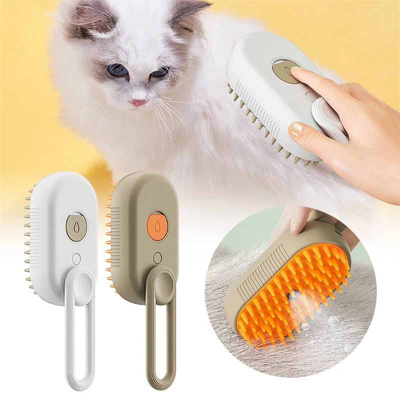 Cepillo Eléctrico 3 en 1 para Gatos y Perros