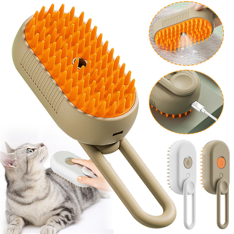Cepillo Eléctrico 3 en 1 para Gatos y Perros